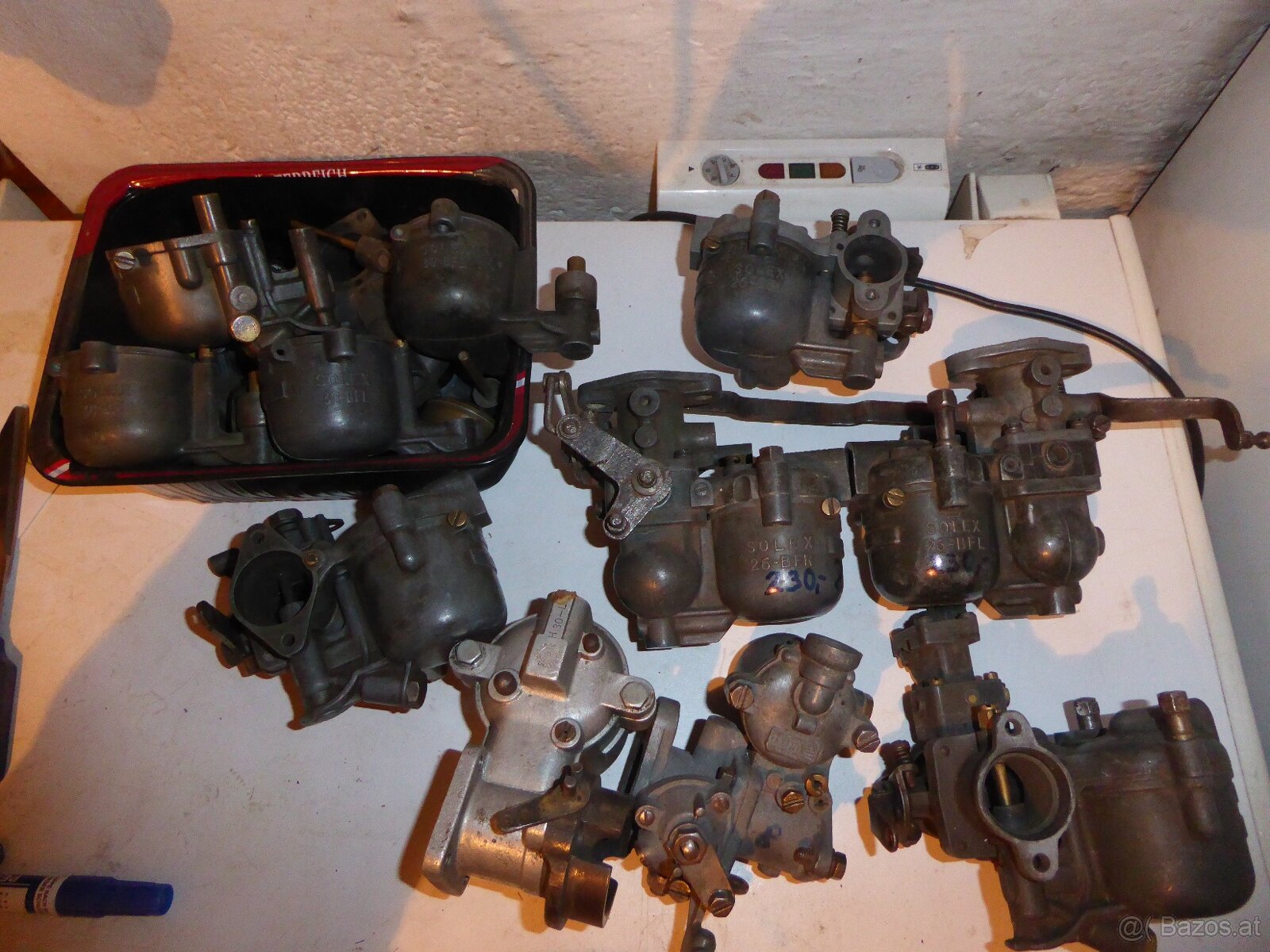 Flachstromvergaser Steigstromvergaser