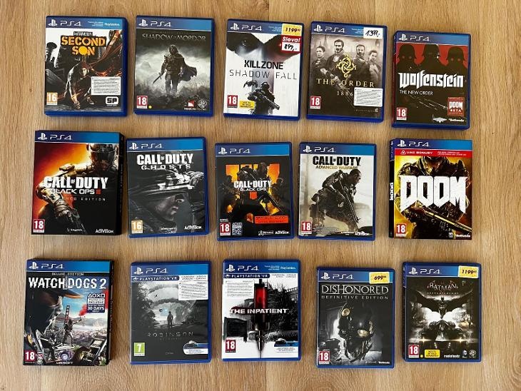 PS4-Spiele zu verkaufen