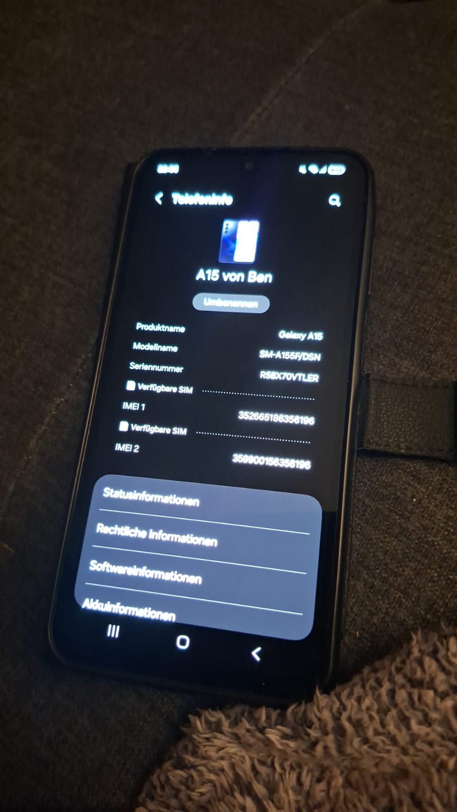 Ich verkaufe mein altes handy