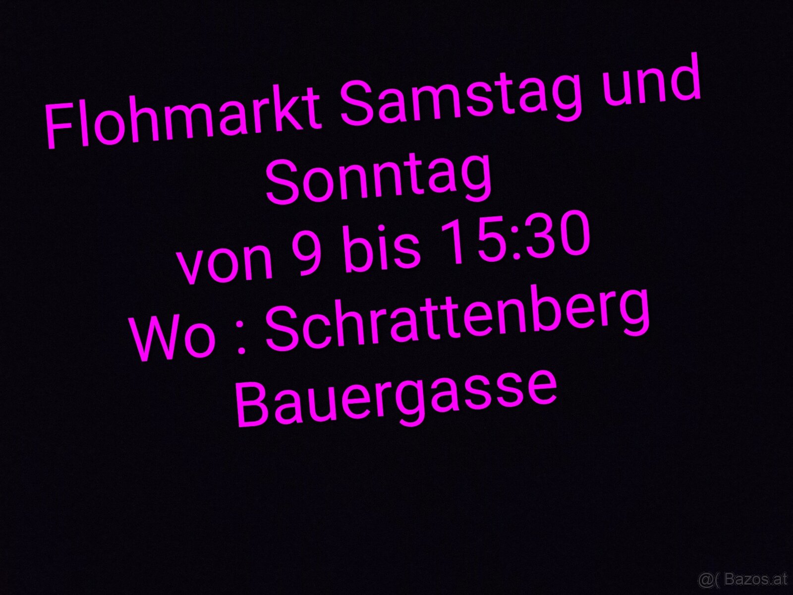 Flohmarkt