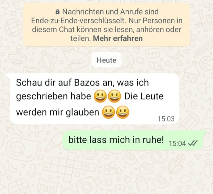 ⚠️Achtung verleumdung und Stalking⚠️