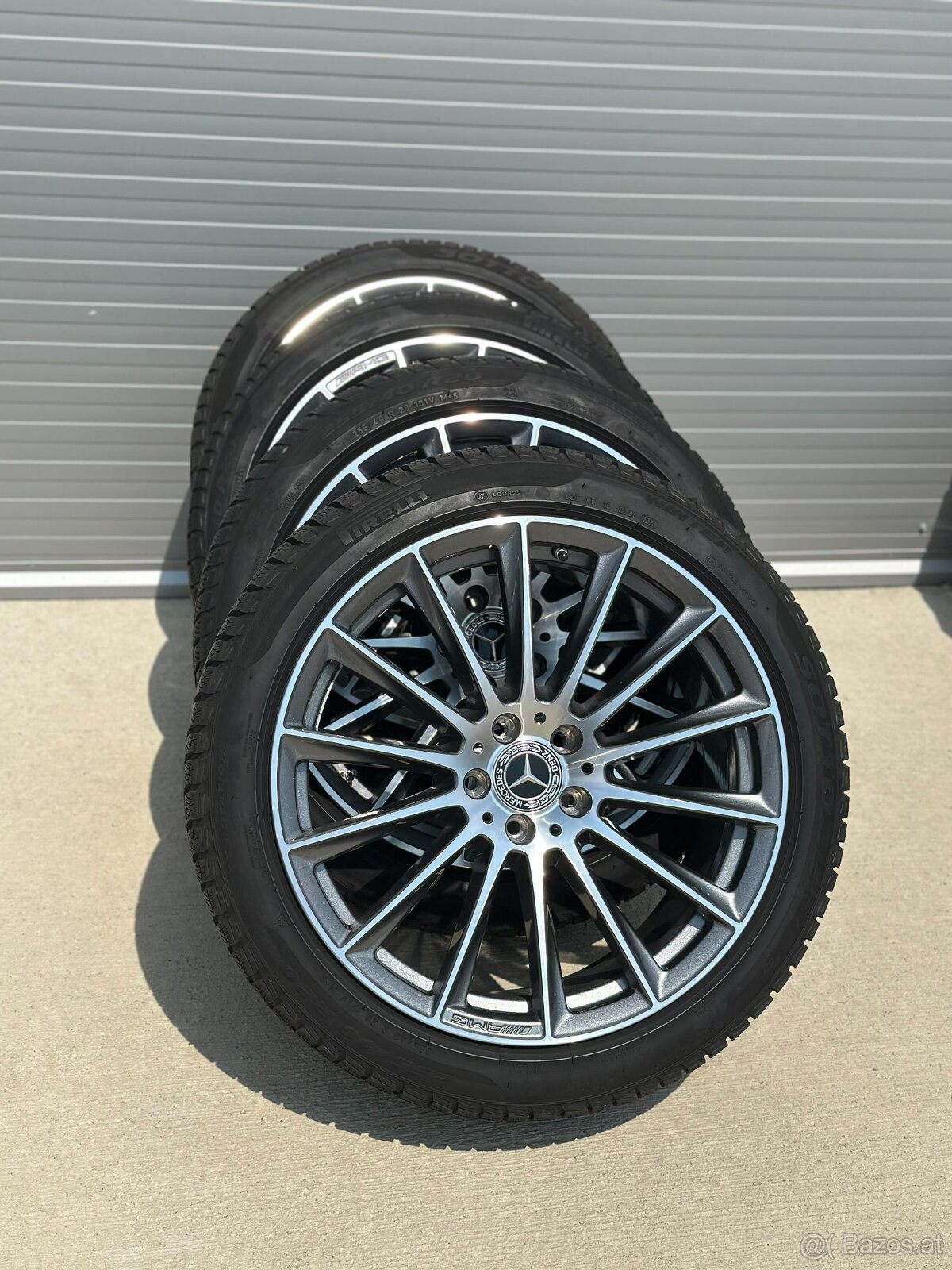 Kompletter Satz AMG Winterräder – original MB S-Klasse V223