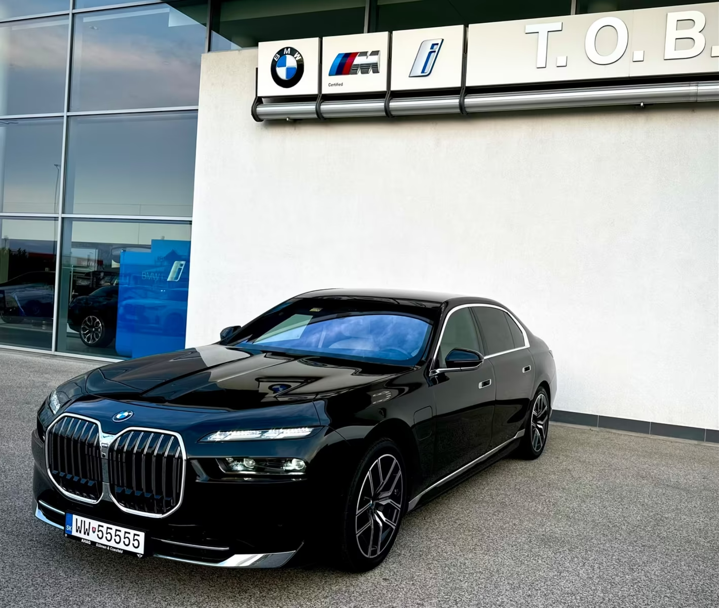 Ich verkaufe einen BMW 750e xDrive, Garantie bis 2029, MwSt.