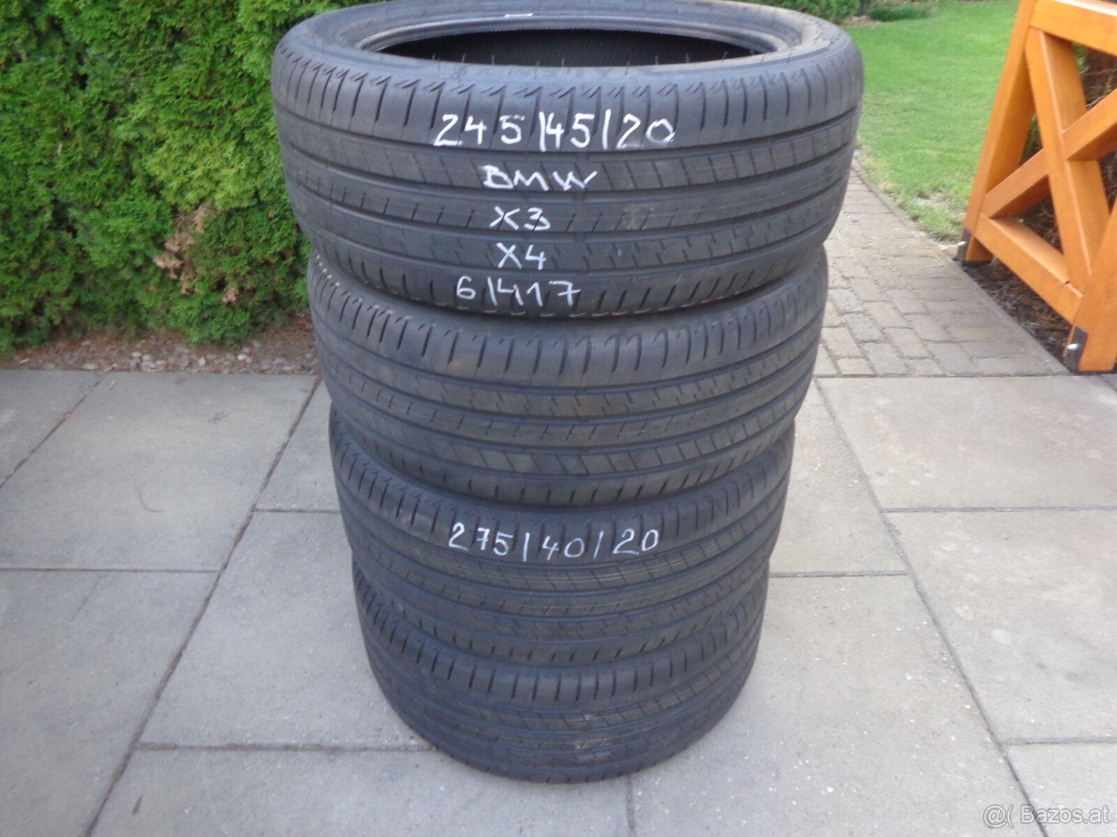 245/45R20 + 275/40R20 Bridgestone Sommerreifen