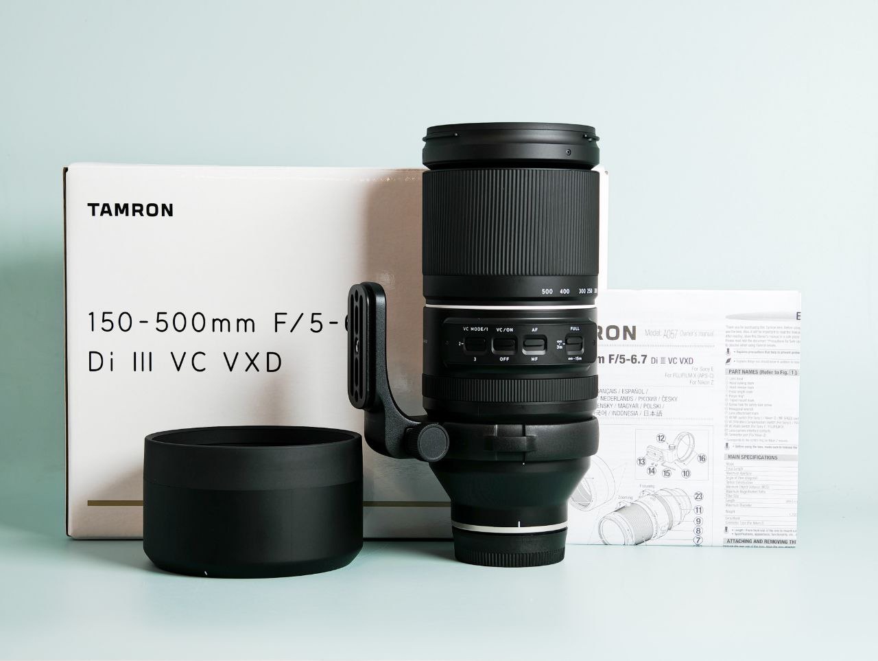 NEUES ZOOM-OBJEKTIV TAMRON 150-500mm f/5-6.7 Di III VXD