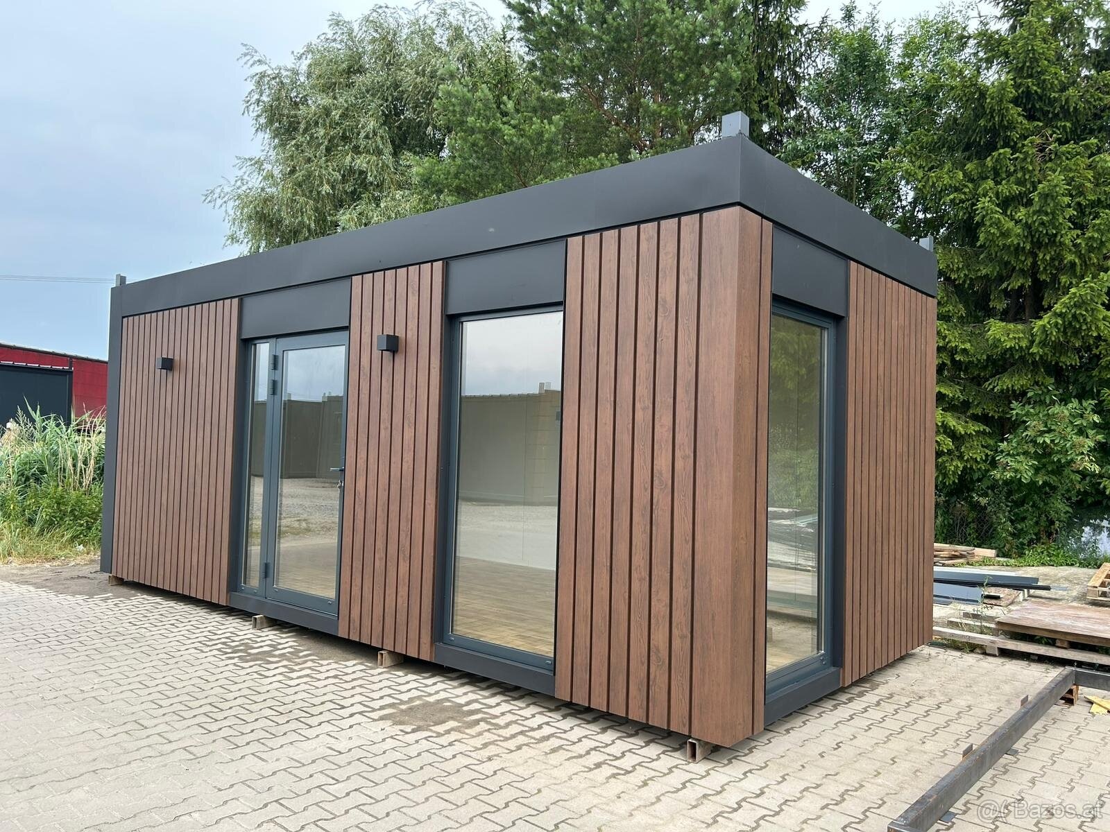 pavillions für wohnen, büro, fitness, abstehlraum etc.