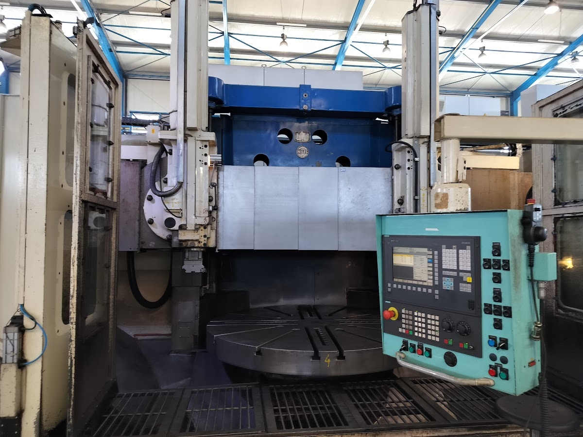 NILES DKZ 2500 - Karusselldrehmaschine Doppelständer