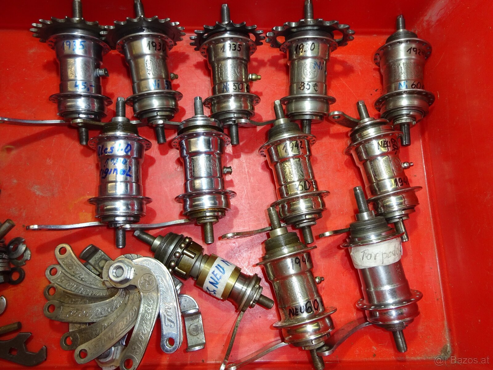 Waffenrad Hinterradnaben