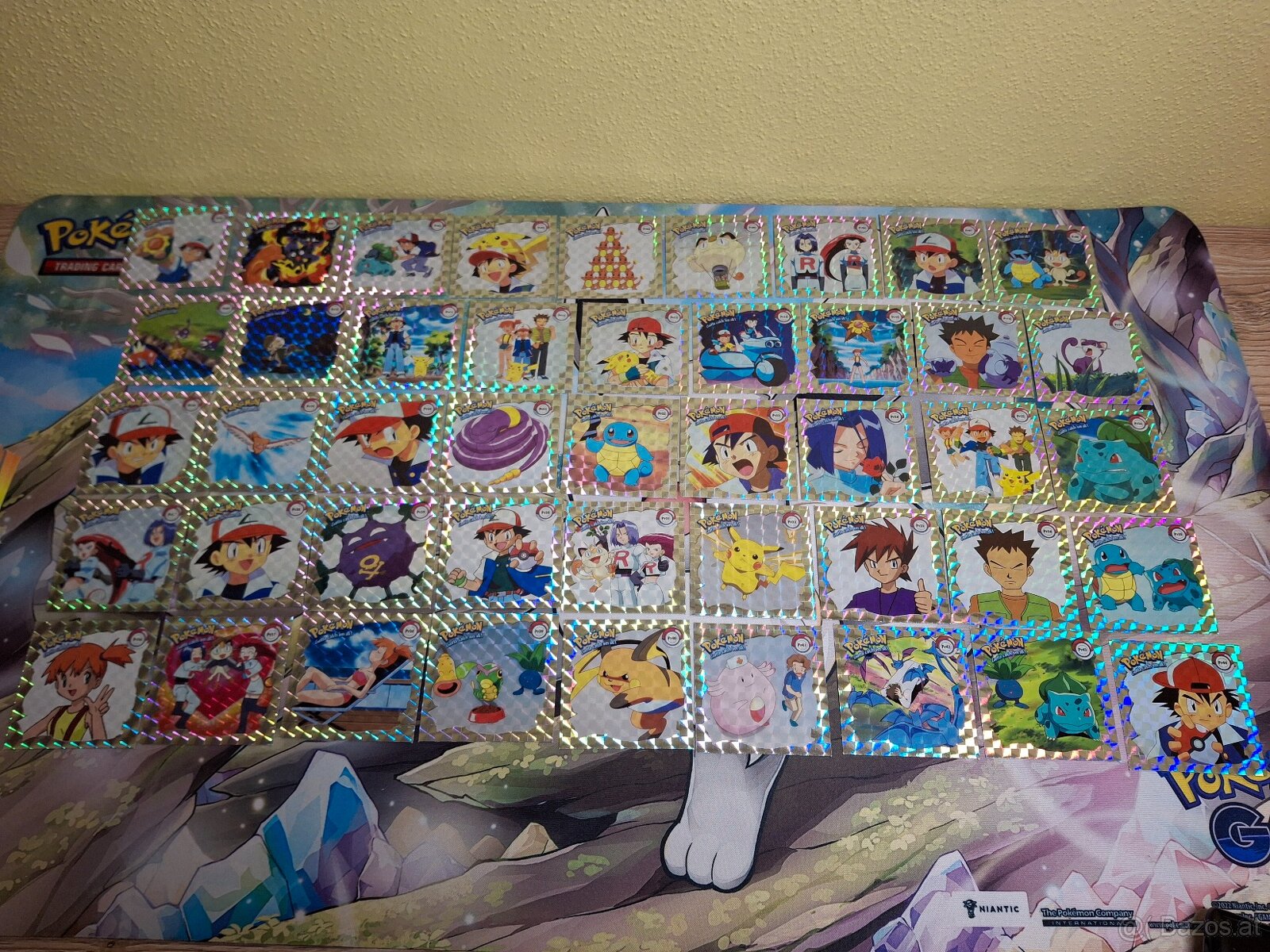 Pokémon silver stickers Artbox 1999