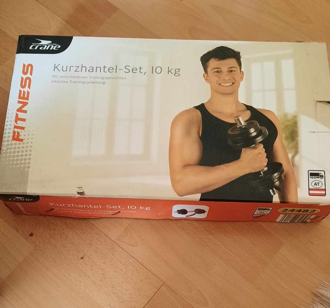 Hanteln 10kg 2 set
