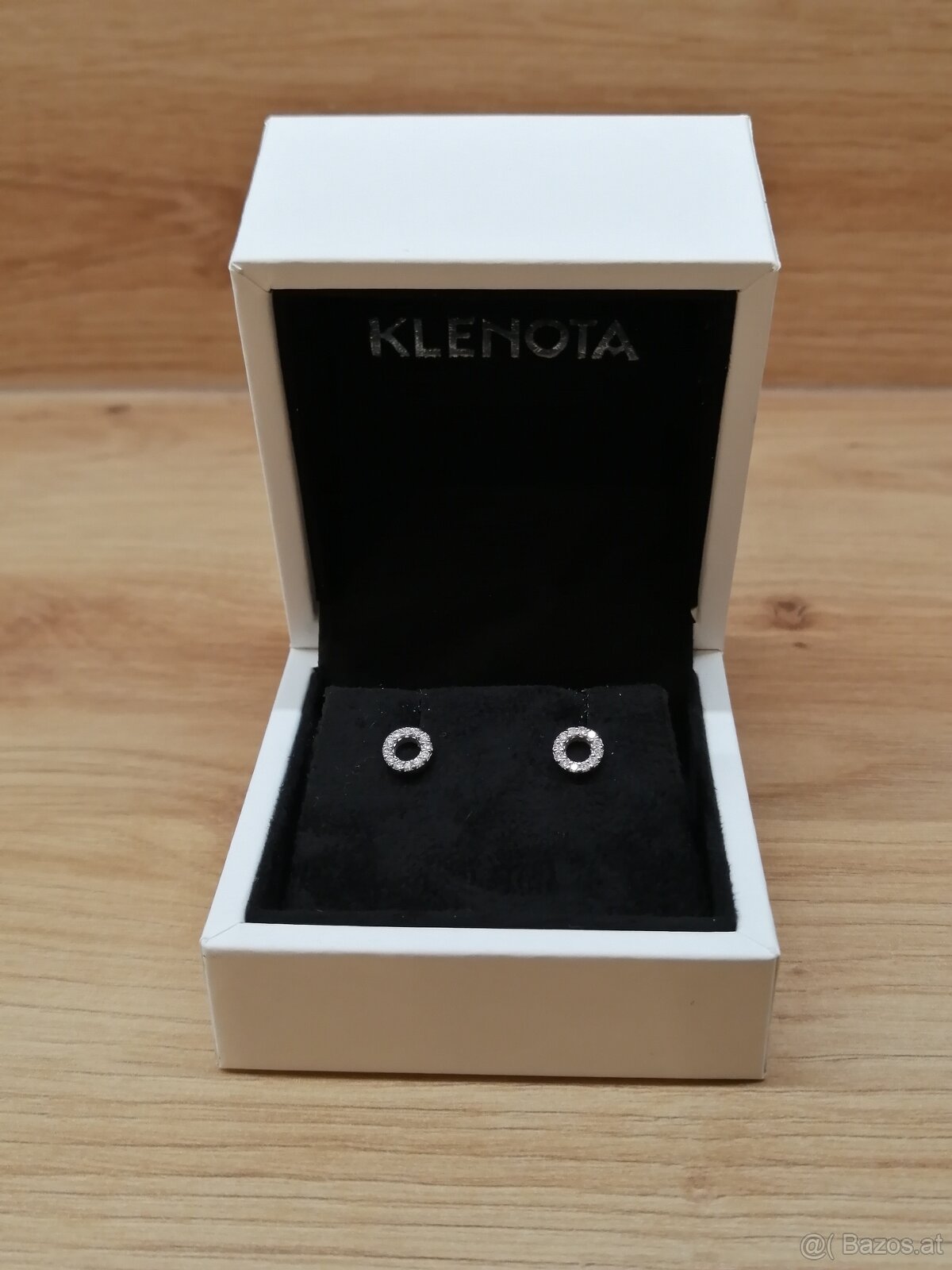 Diamant Ohrringe aus Weißgold KLENOTA