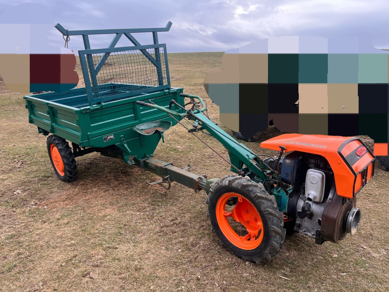 Ich verkaufe zwei Kleintraktoren – Goldoni 140 Super Special