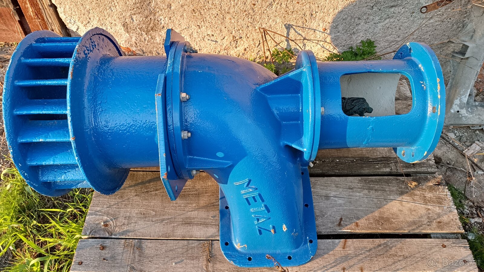 Ich verkaufe ein kleines Wasserkraftwerk METAZ TM3 11kW