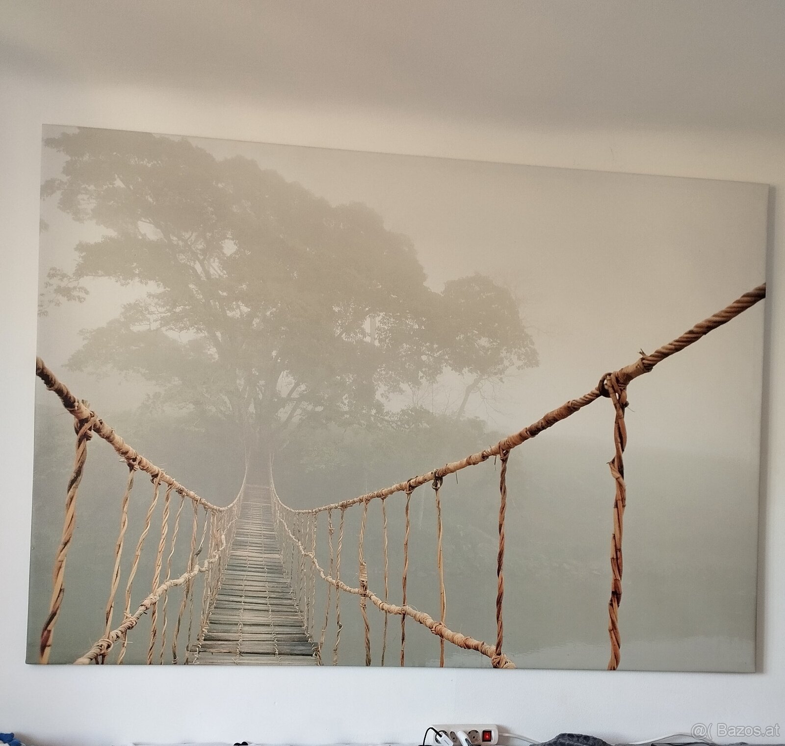 Verkaufe ein wunderschönes großes Leinwand bild