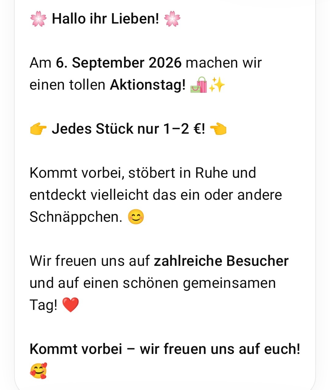 Am 6. September 2026