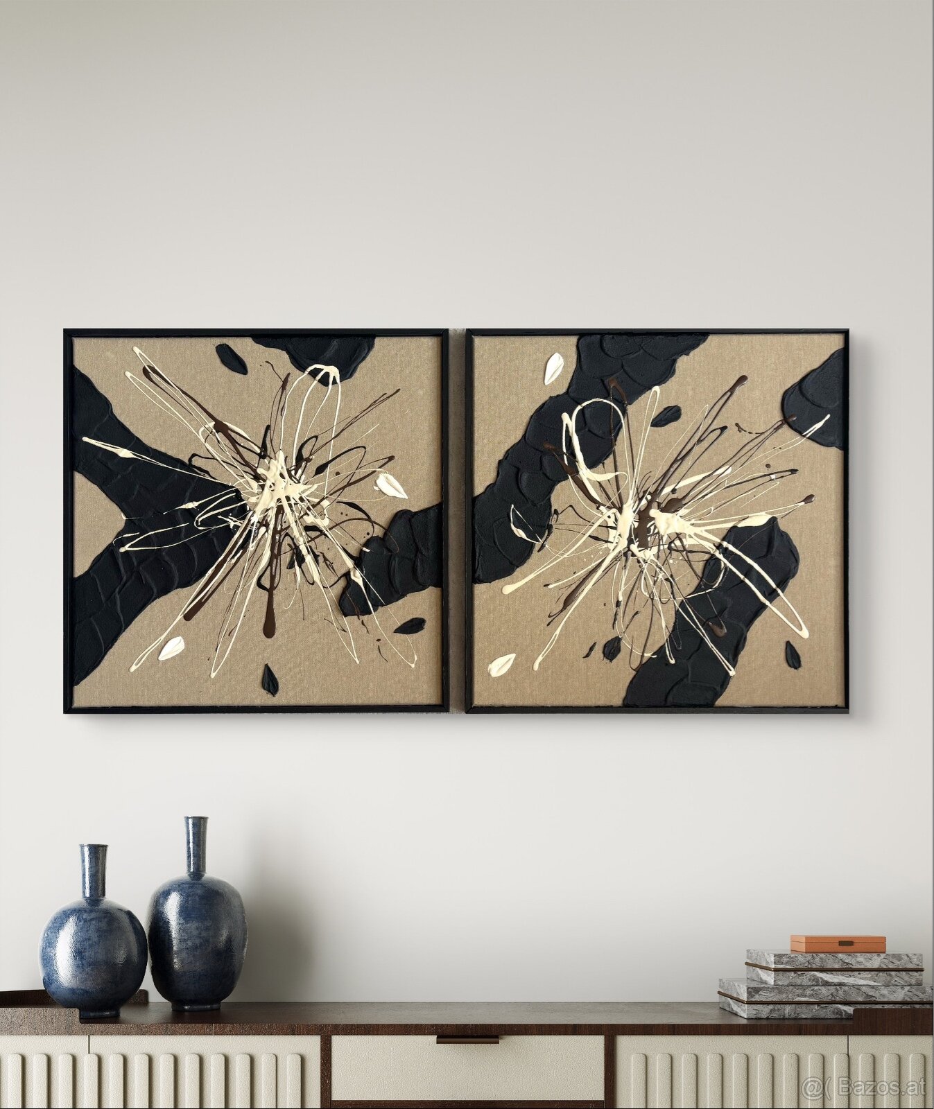 Strukturierte Bilder Amaje Art – gemaltes Bild