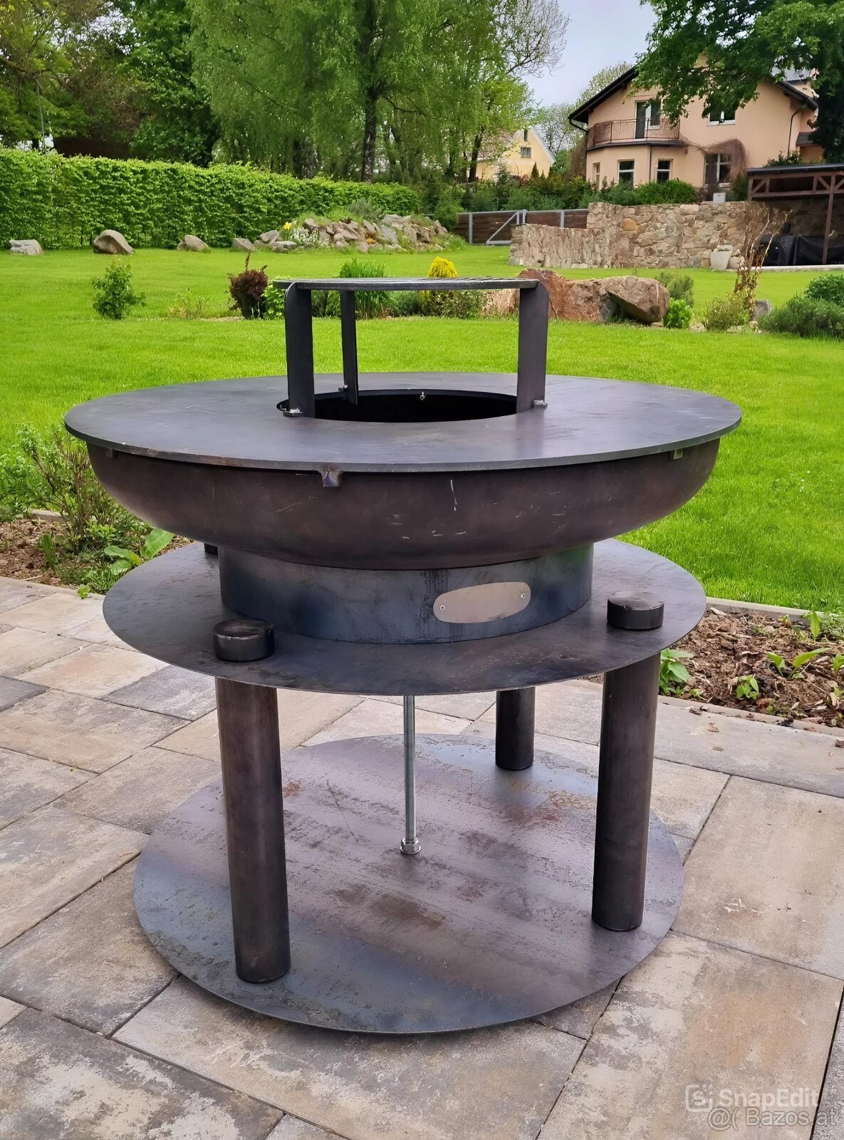 Massiver Partygrill 150 kg, 10 mm, professionelle Verarbeitu