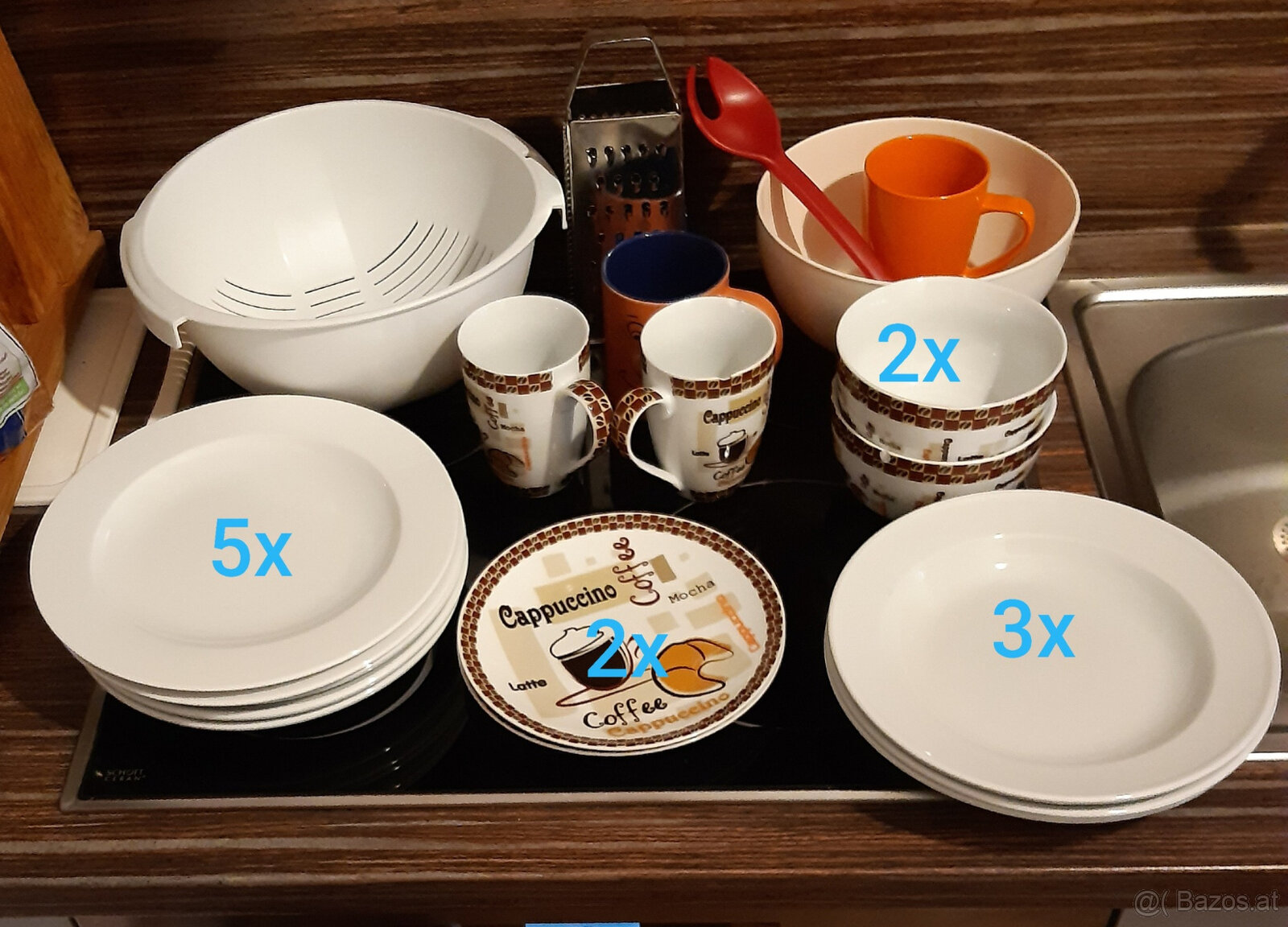 Geschirr-Set 20 Stck ODER Besteck-Set 26 Stck