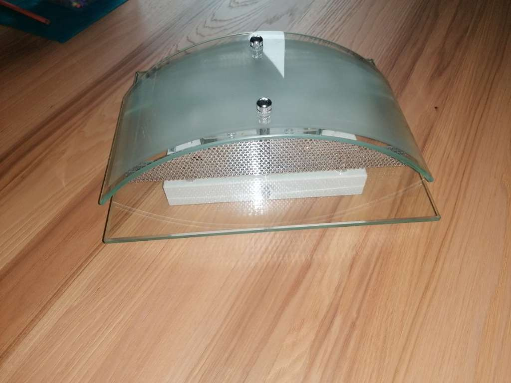 Wandleuchte aus Glas