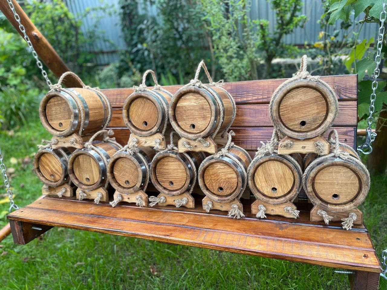 đł Eichenfässer â traditionelle Handarbeit aus massivem Holz
