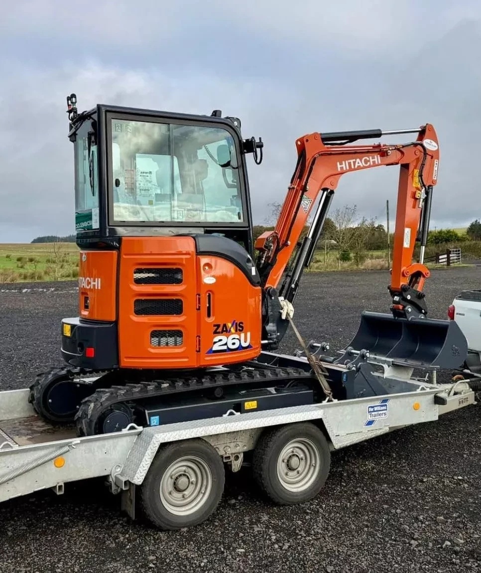 Hitachi ZX26U Minibagger 2025 – 300h