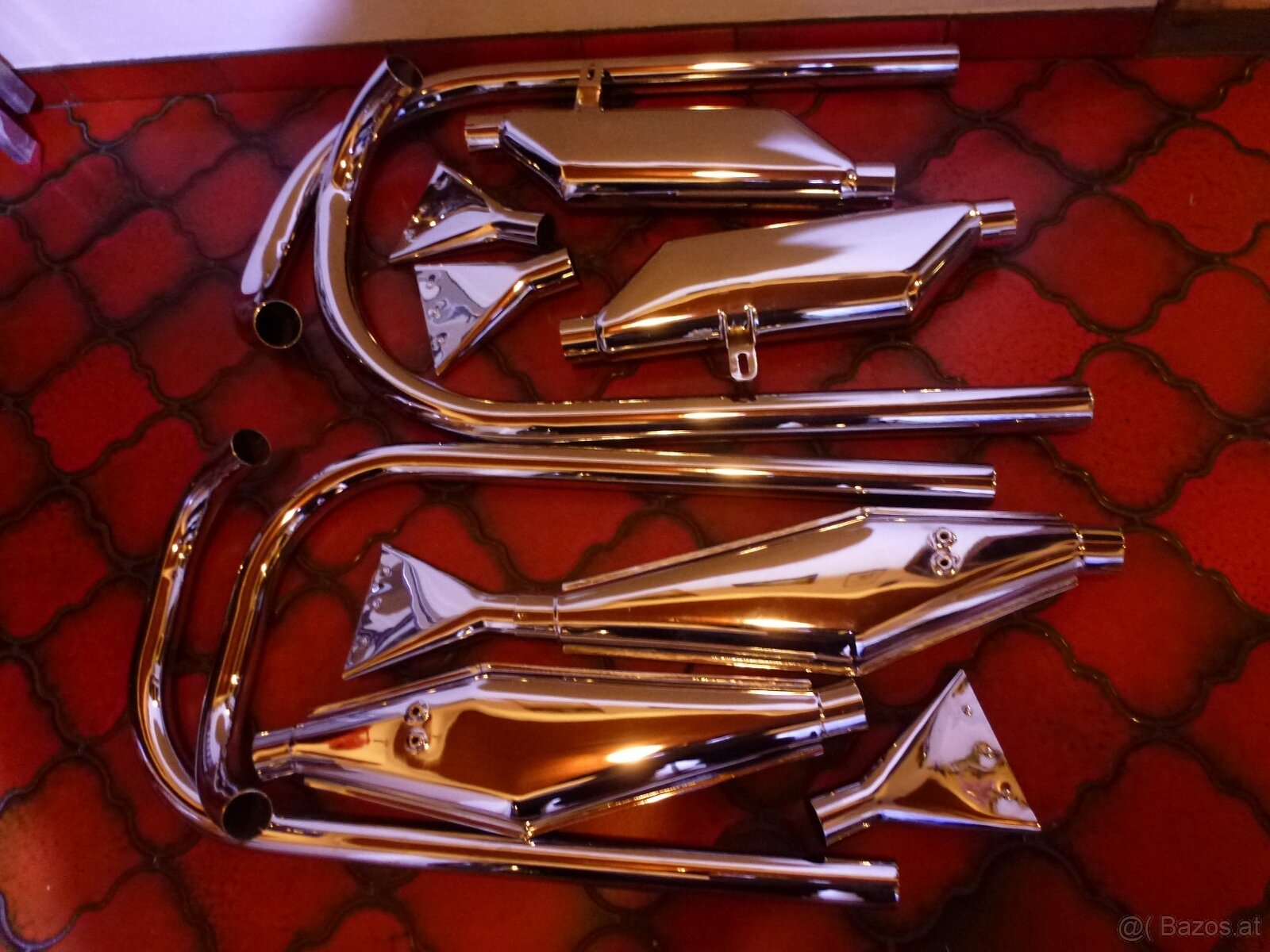 Ariel Auspuffanlagen Neu Chrom