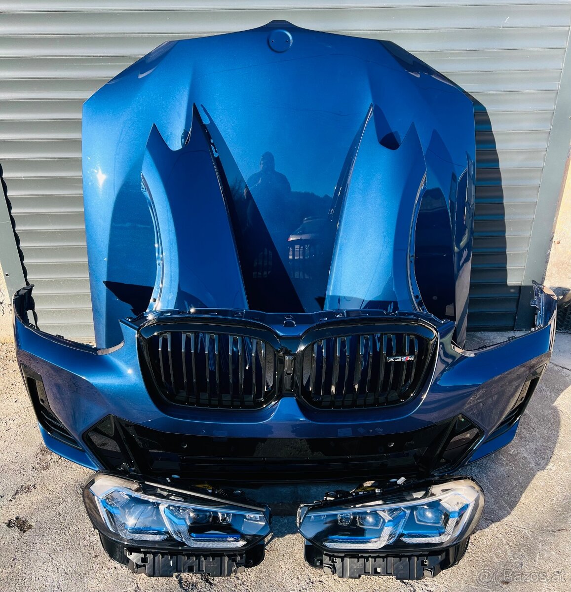 BMW X3 G01 LCI laser scheinwerfer Stoßstange motorhaube