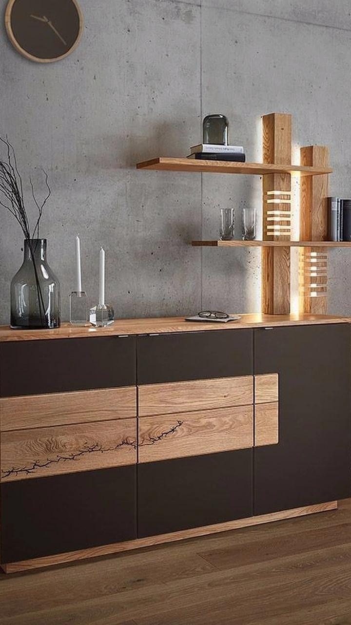 Kommodenbau mit Abstellregal