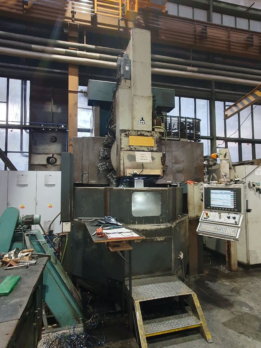 TOS Hulín SKIQ 12 CNC - Karusselldrehmaschine Einständer