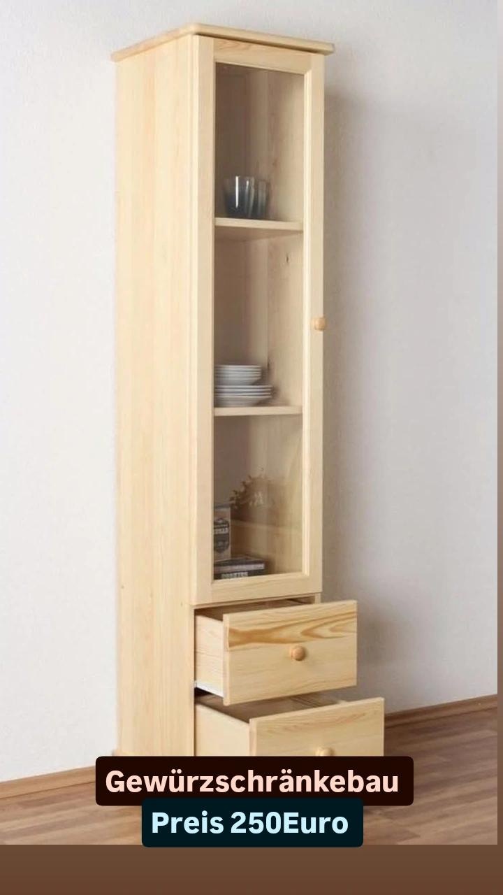 Wein und Gewürzschränke- Tischlerei