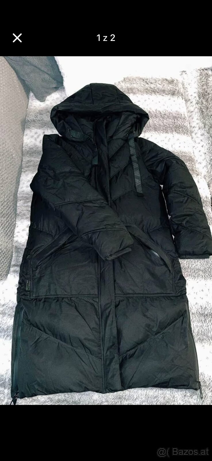 Damen Winterjacke Schwarz