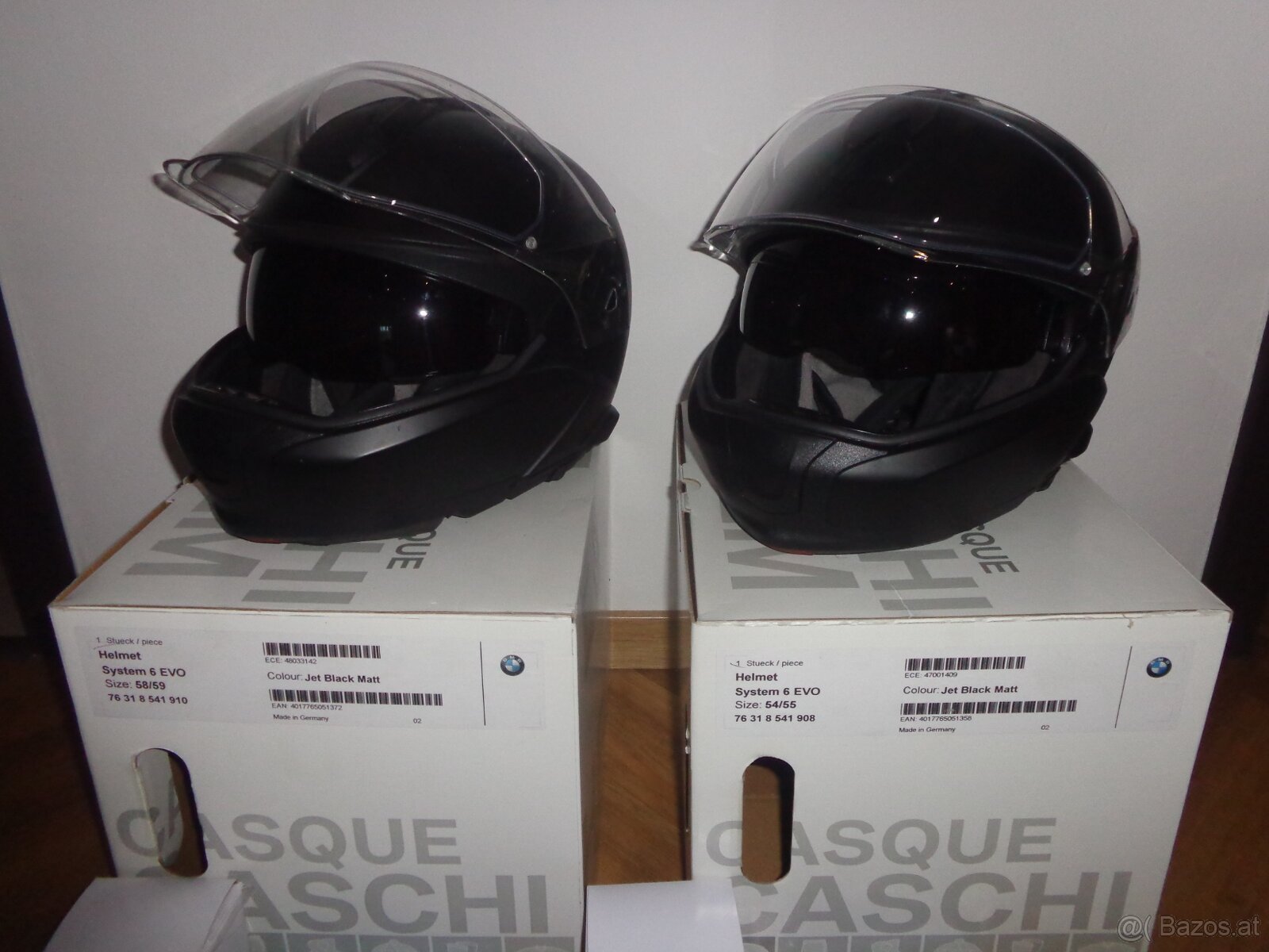 BMW Motorrad Helmen 2stuck inkl.BMW komunikation system