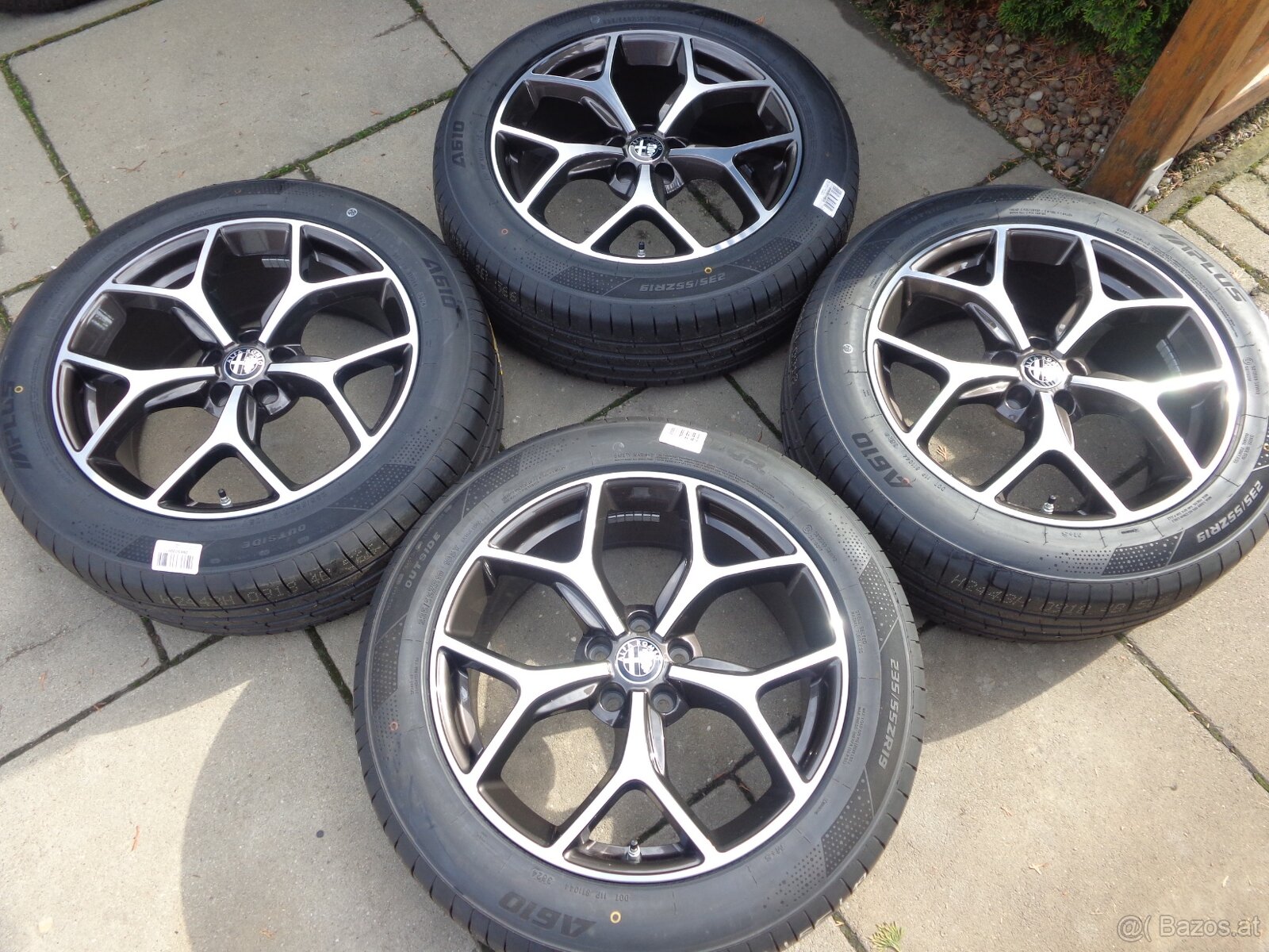 neue sommerradsatz Alfa Romeo Stelvio 19Zoll inkl.RDKS