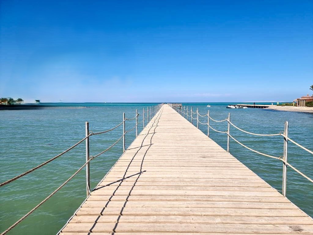 Neu fertiggestellte 1 bedWohnung mit Privatstrand in Hurghad