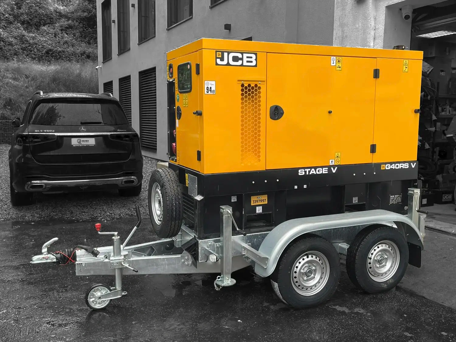 Notstromgenerator JCB G40RS (Stage V) - Miete