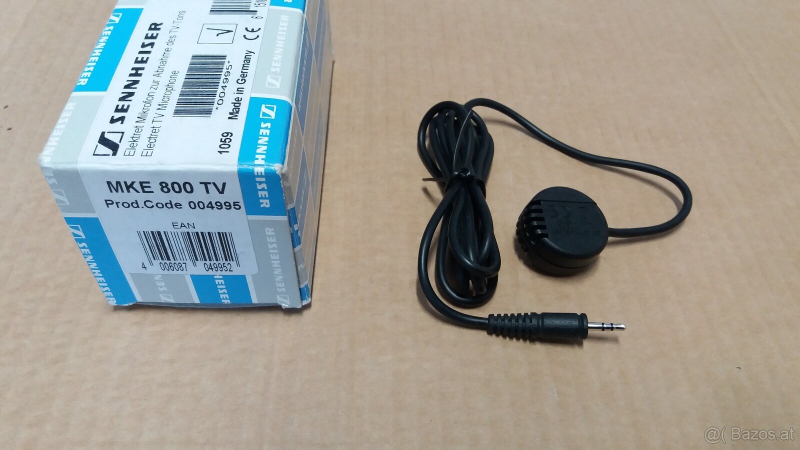 Neues Sennheiser MKE 800 TV-N Mikrofon, 3,5 mm Klinke