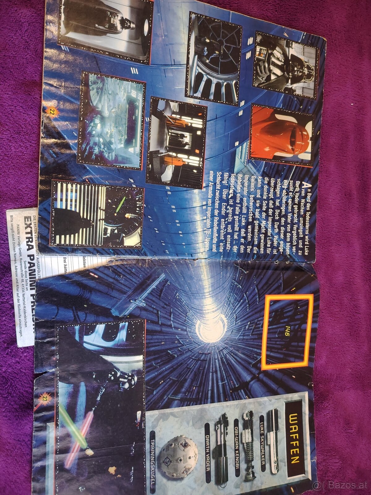 Star Wars Sticker album Älters album - 10