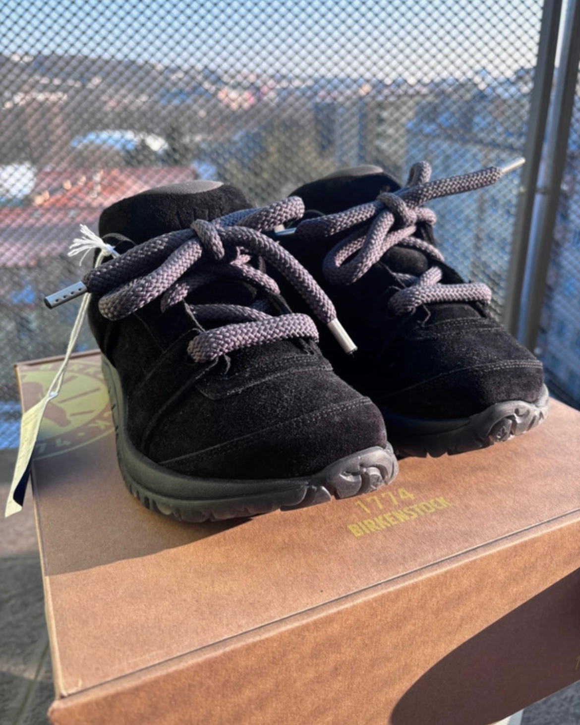 Birkenstock Goerlitz Suede Sneaker – Schwarz - 10