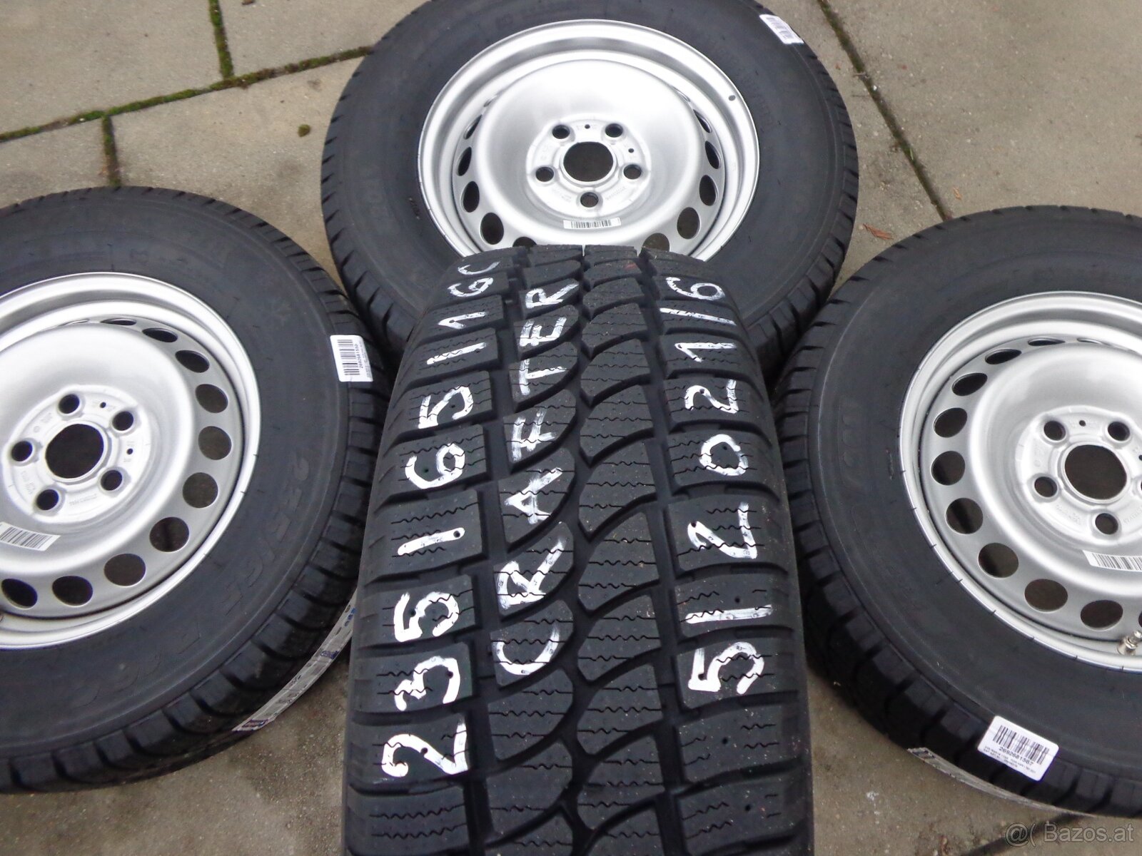 VW Crafter / MAN TGE neue Winterradsatz 235/65R16C - 10