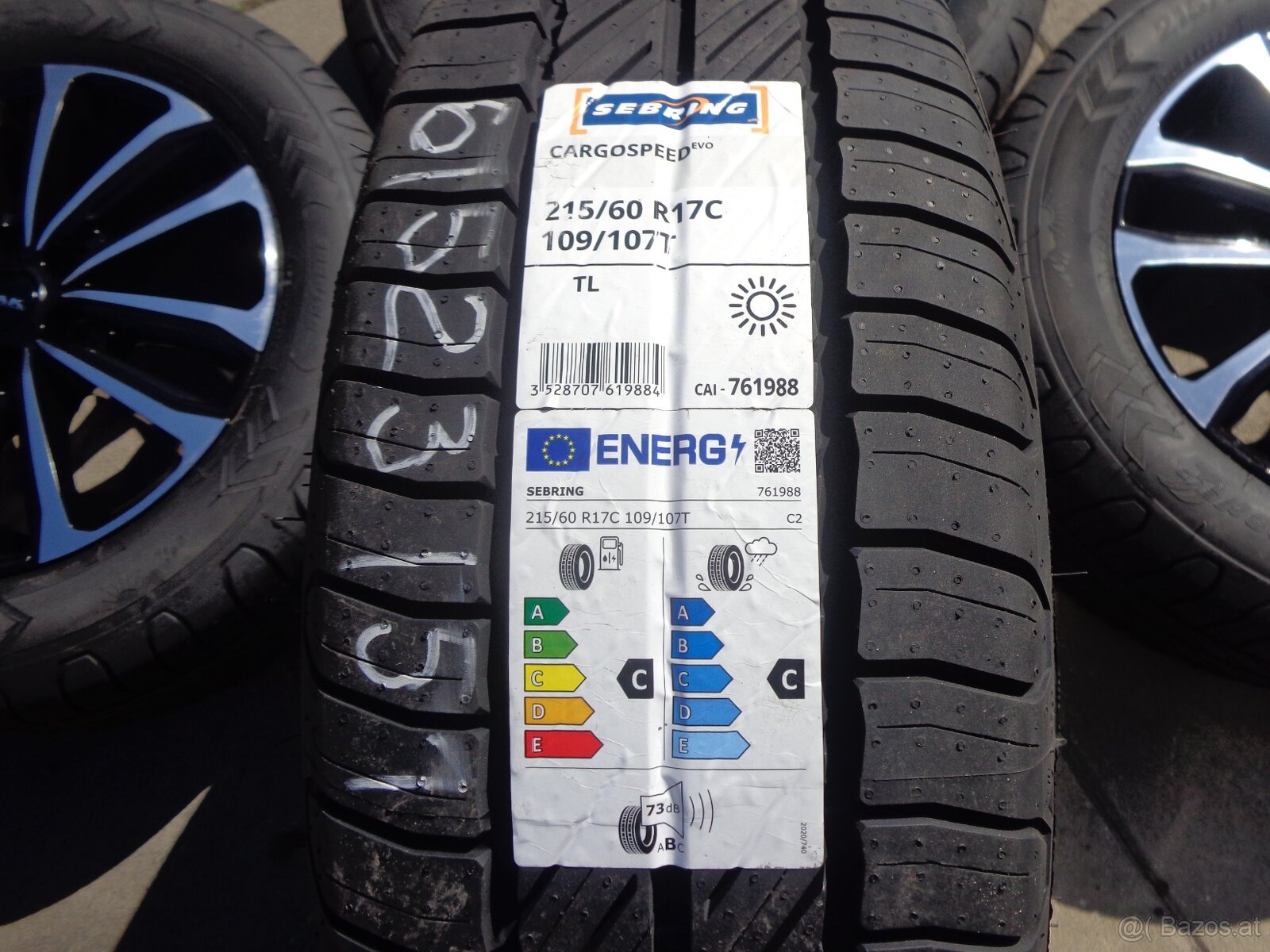 Ford Transit Custom 2024+ neue Sommerradsatz 6x120 - 10