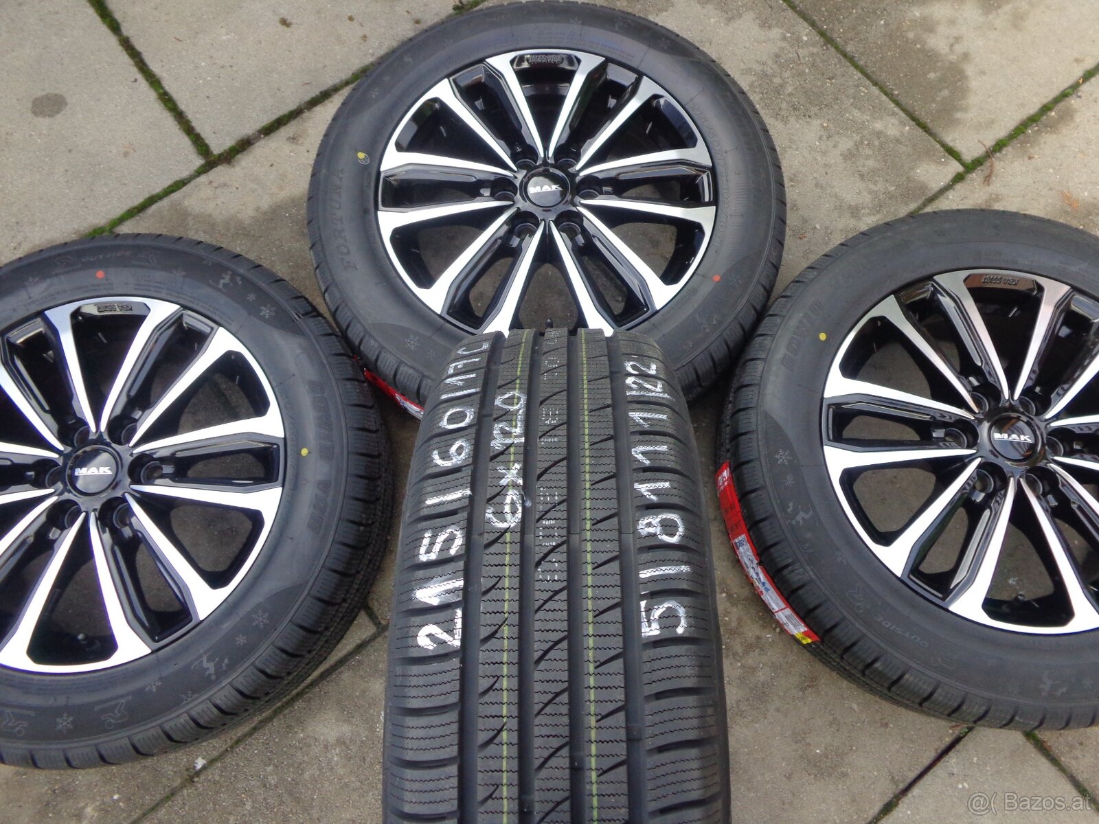 215/60R17C Ford Tourneo VW Transporter neue Winterradsatz - 10