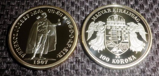 Kaiser FJI Franz Joseph Goldmünze vergoldet Replik beste Ges - 10