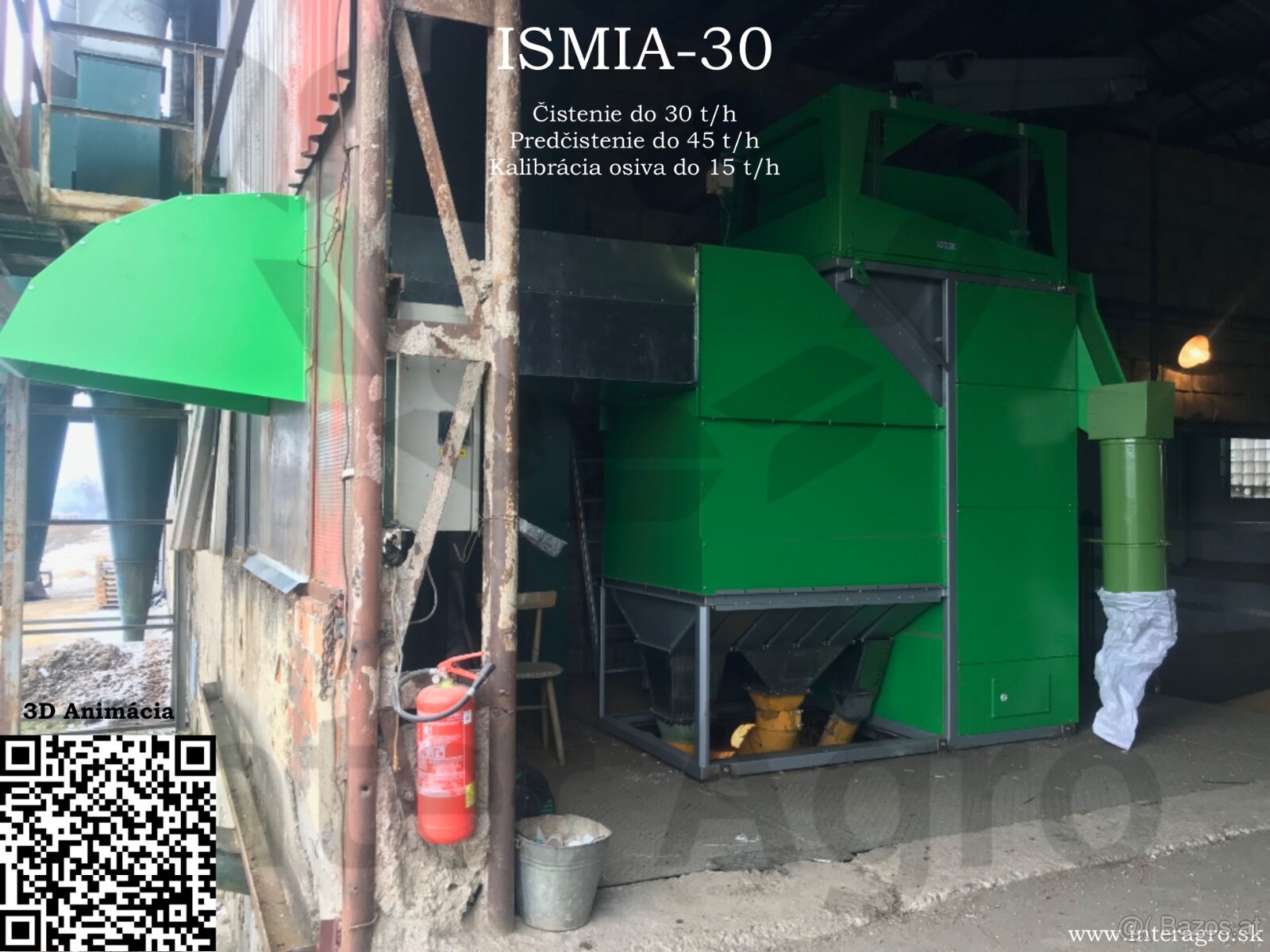 Getreidereiniger ISMIA – 3 bis 30 t/h, sofort lieferbar - 10