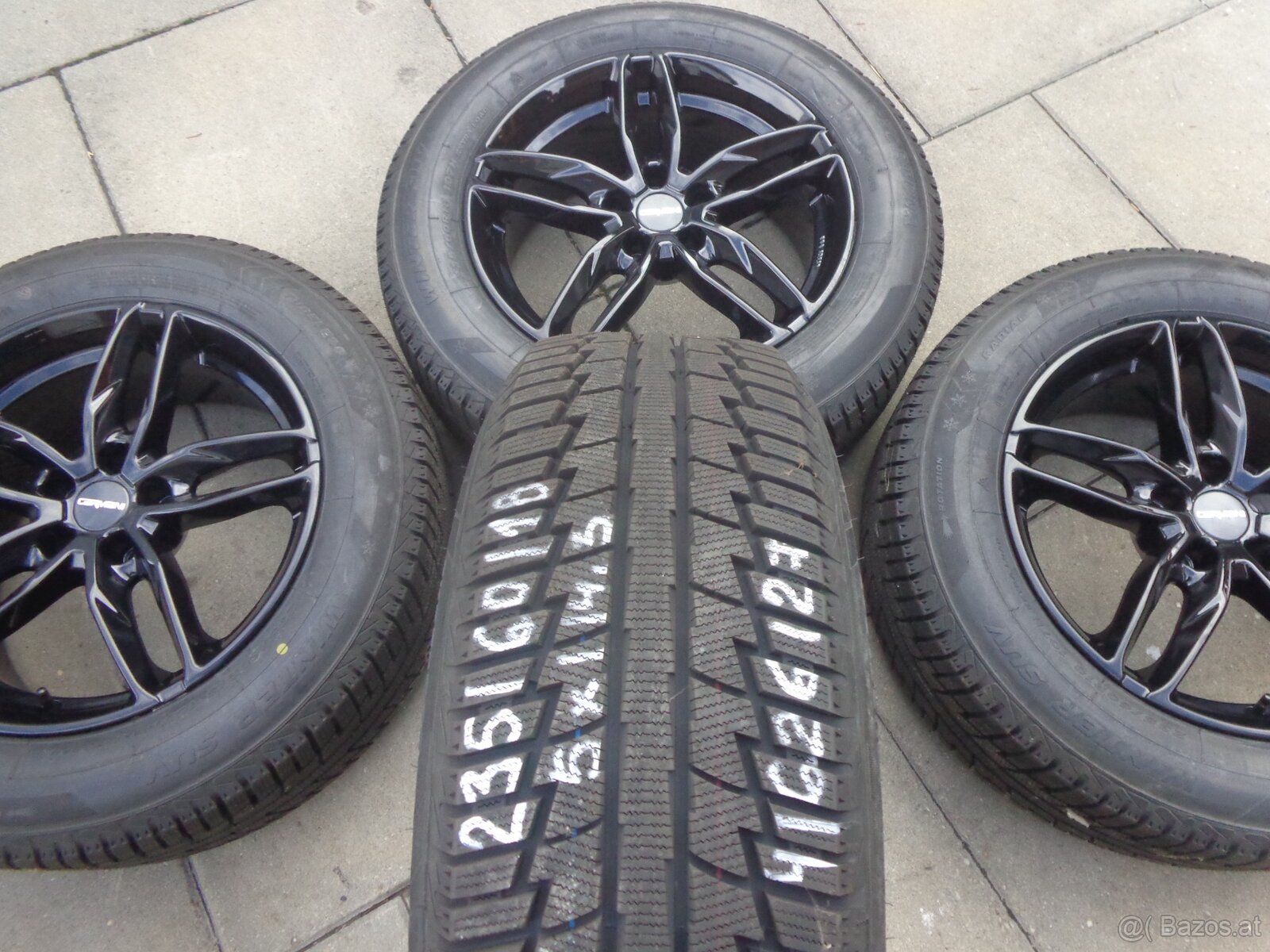 Hyundai Santa Fe / Kia Sportage nagelneue Winterradsatz 18" - 10