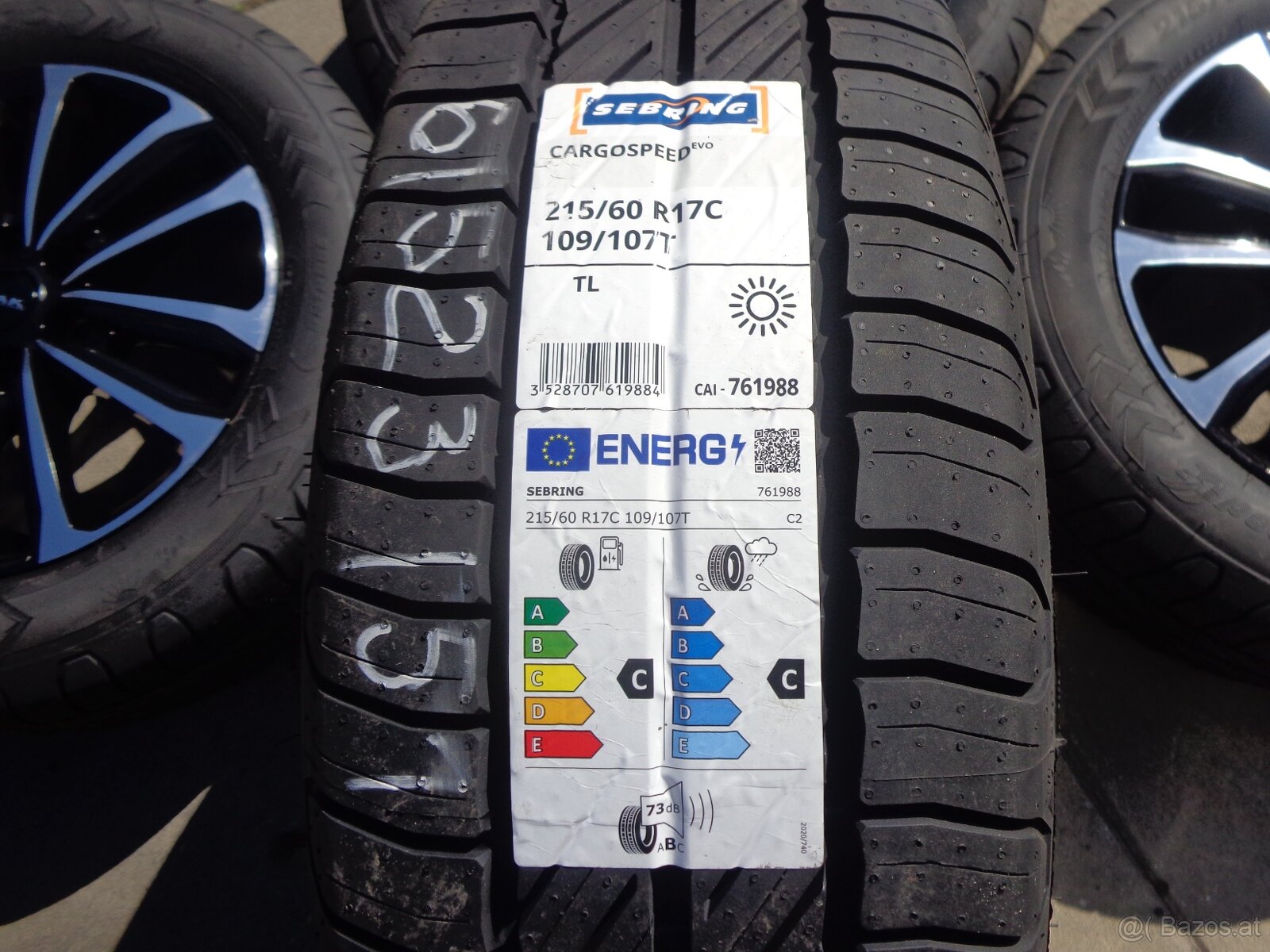 Ford Transit Tourneo nagelneue Sommerradsatz 17" - 10