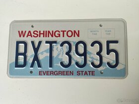 U.S. license plates 50 states - 10