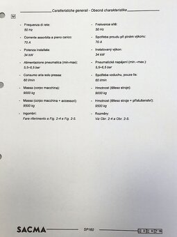 Presse SP 160 SACMA - 10