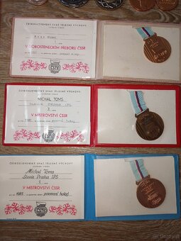 Sammlung von Medaillen der ČSSR – Feld- und Hallenhockey - 10