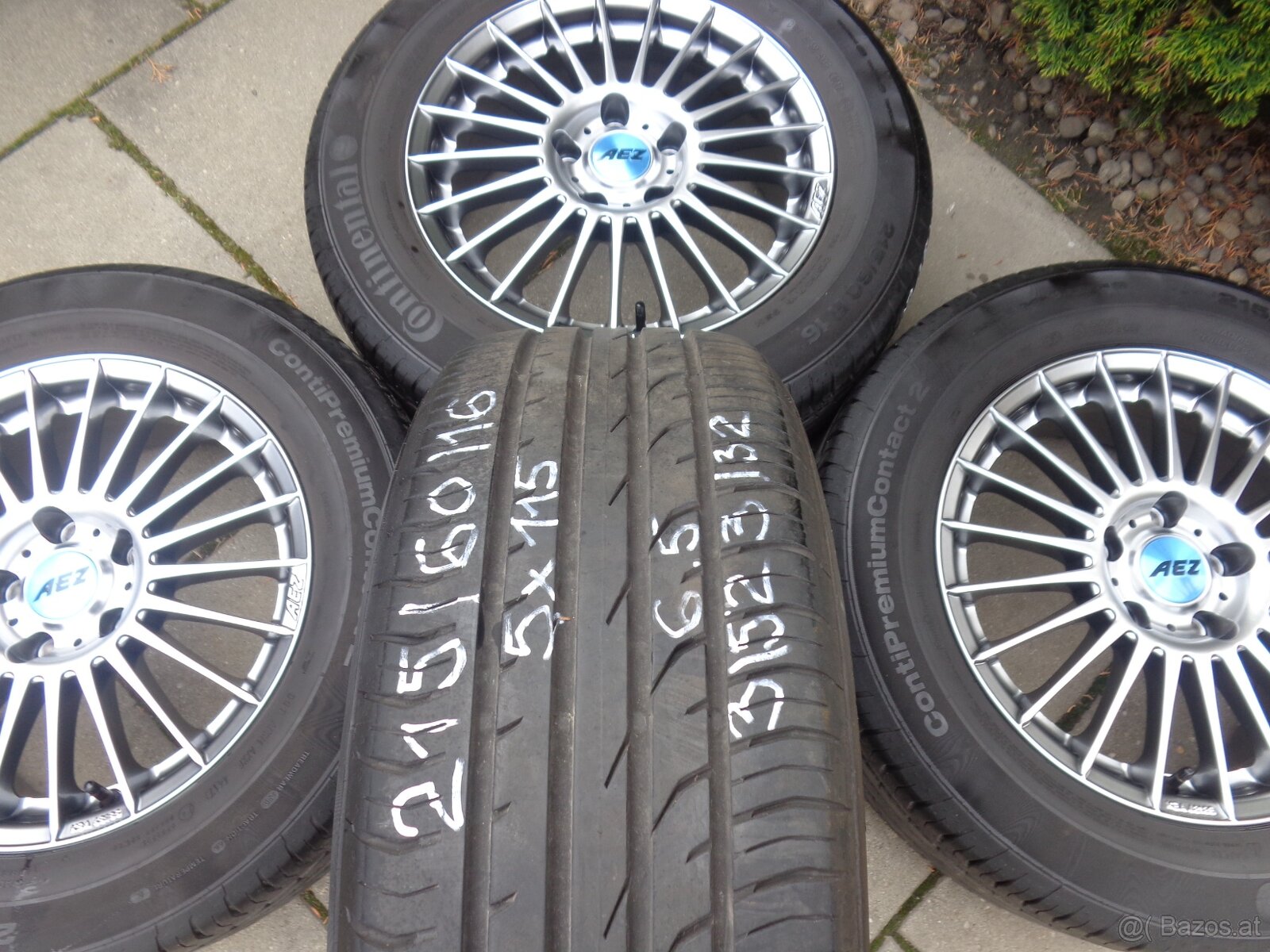 Opel Insignia Zafira Astra Chevrolet Sommerradsatz 215/60R16 - 11