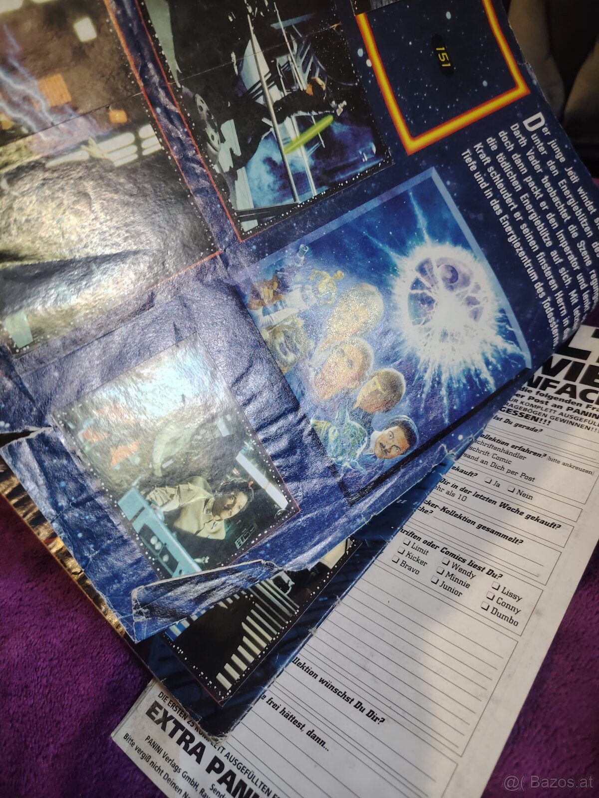 Star Wars Sticker album Älters album - 11